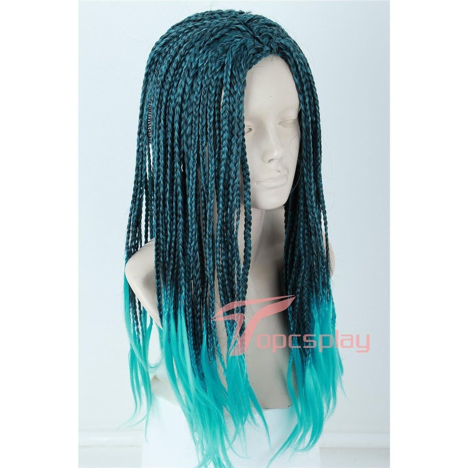 LuxusKollektion Kostüm-Perücke Perücke Kinder Anime Cosplay Zöpfe 60 cm