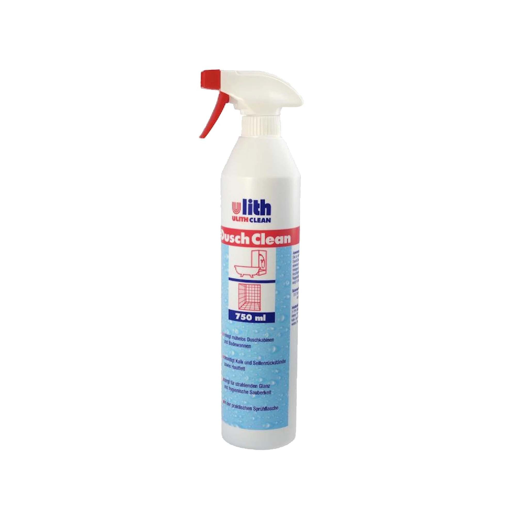 Ulith DuschClean, 750 ml Sprüh-Flasche - für Dusche/Wanne Badreiniger