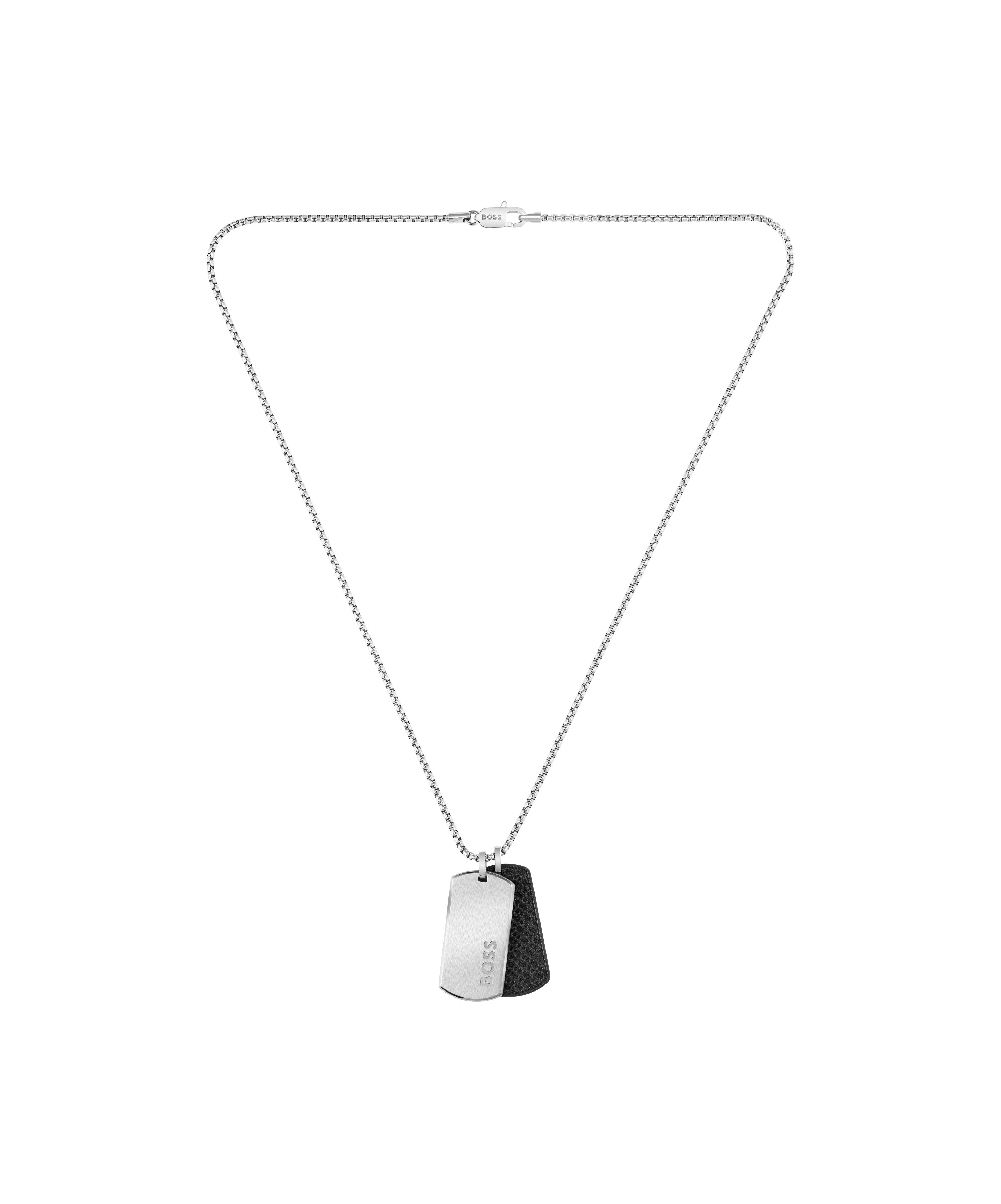 BOSS Kette mit Anhänger DEVON