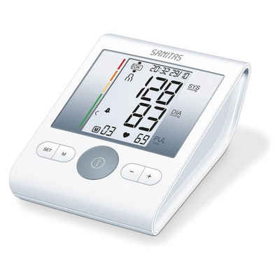 BEURER Blutdruckmessgerät SBM 22, Risiko-Indikator, Arrhythmie-Erkennung, Batteriewechselanzeige