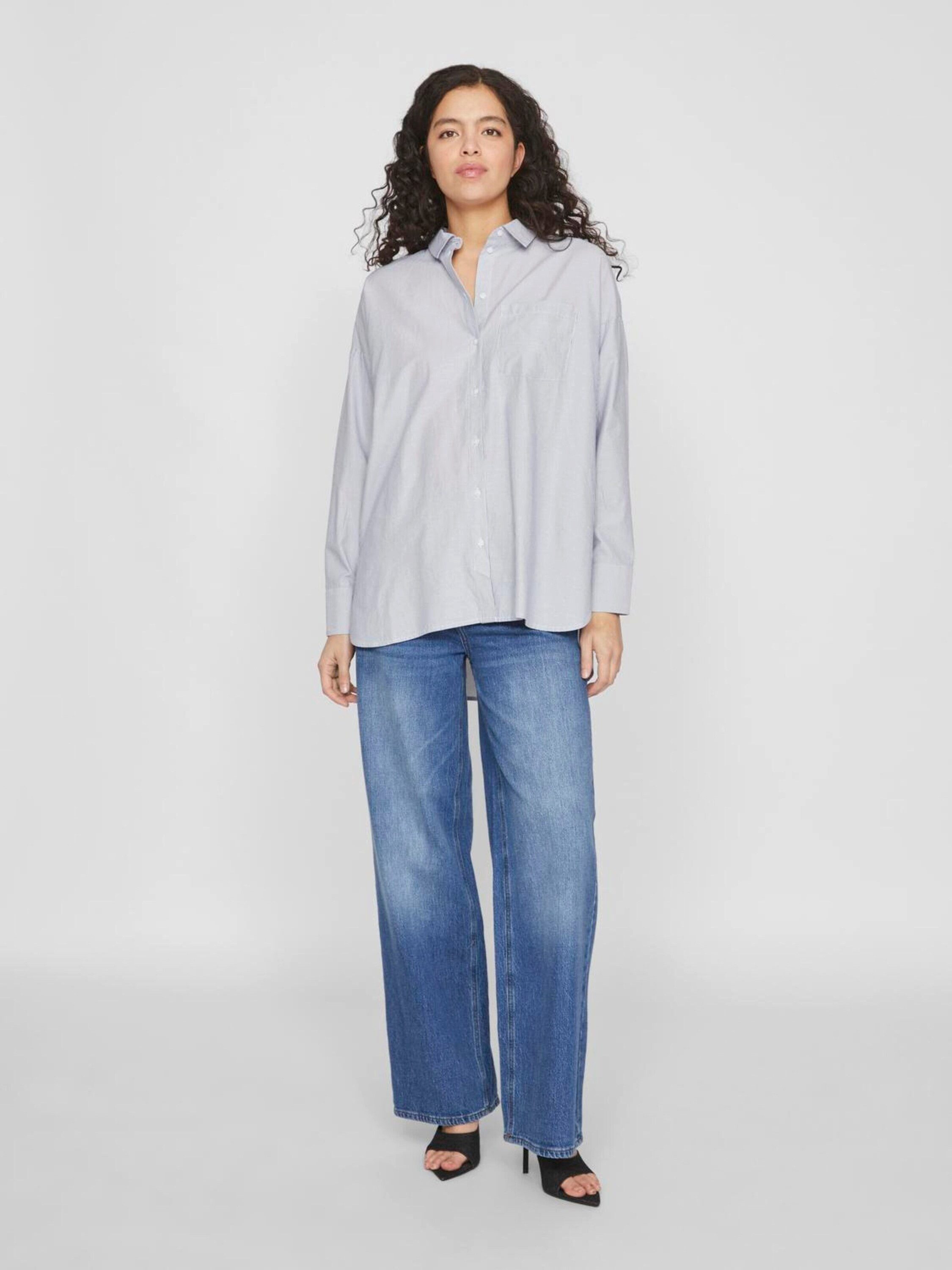 Vila Funktionsbluse VIDarma (1-tlg) Falten