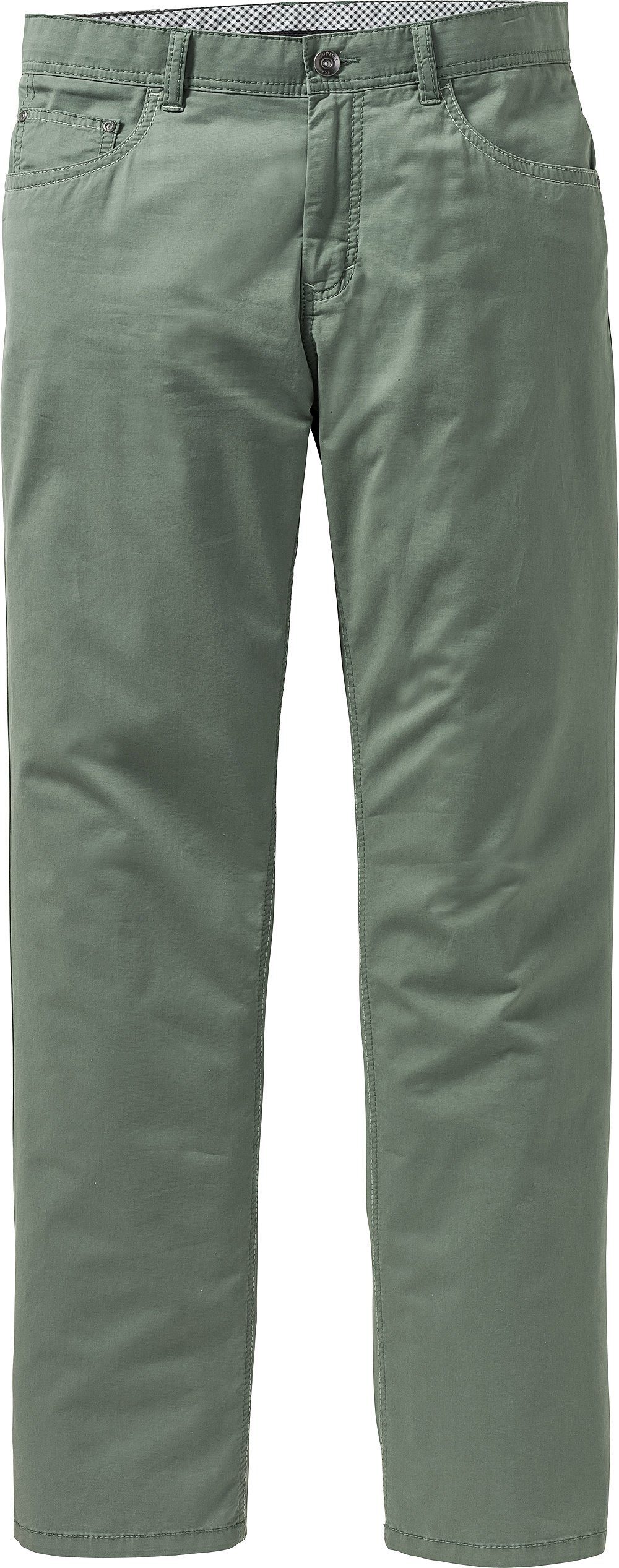 Suprax 5-Pocket-Hose weich, grün leicht und luftig sensationell