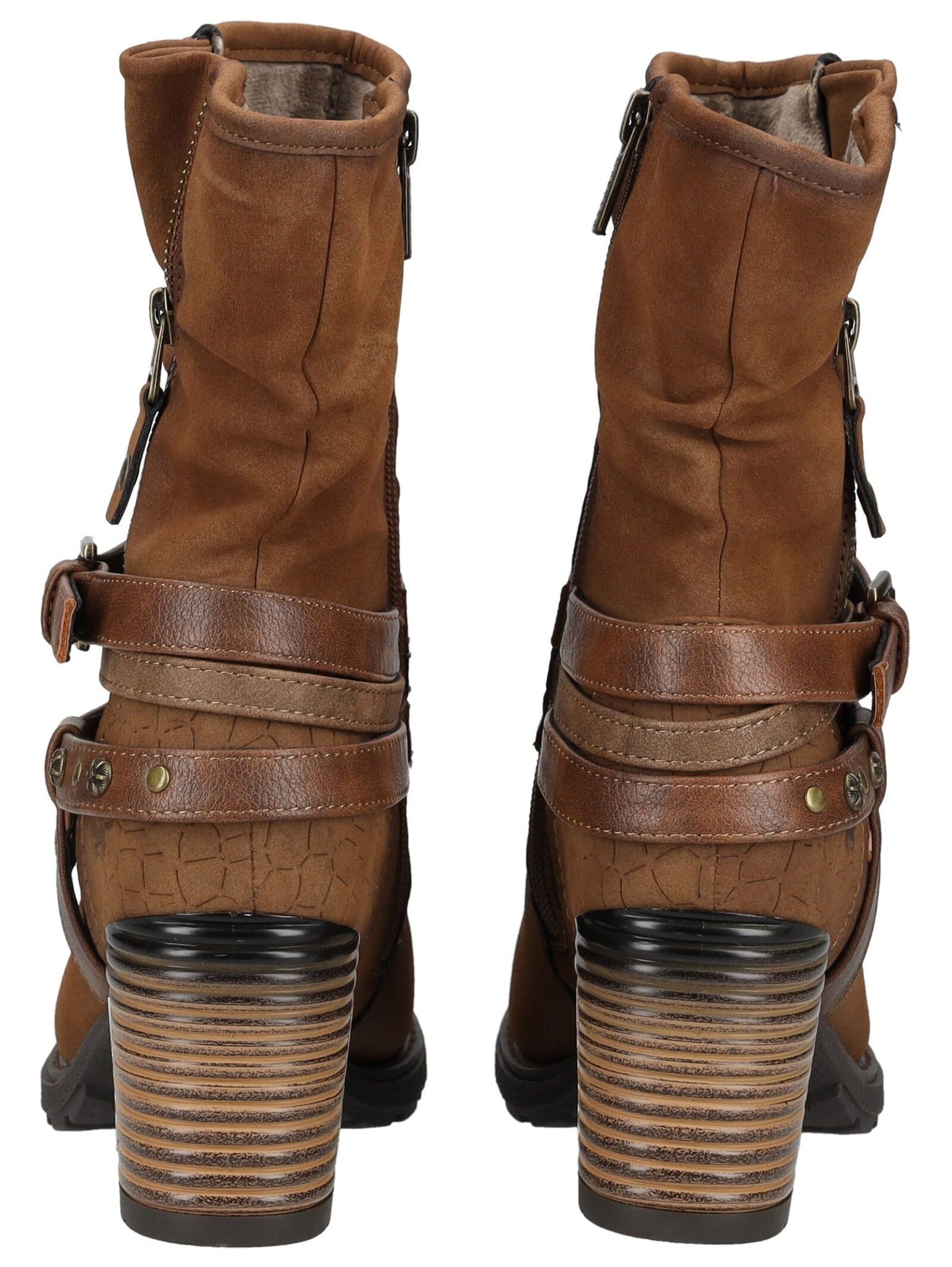 Mustang Shoes Mustang Shoes Stiefelette Lederimitat High-Heel-Stiefelette – Bild 5 von 5