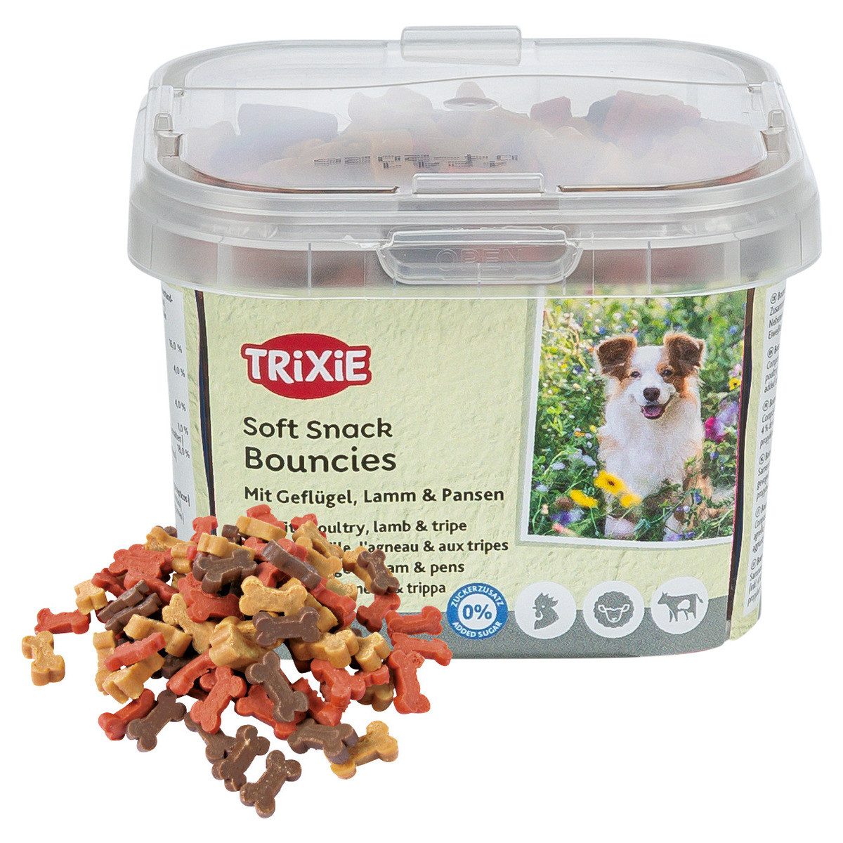 TRIXIE Soft Snack Bouncies für kleine Hunde 140 g