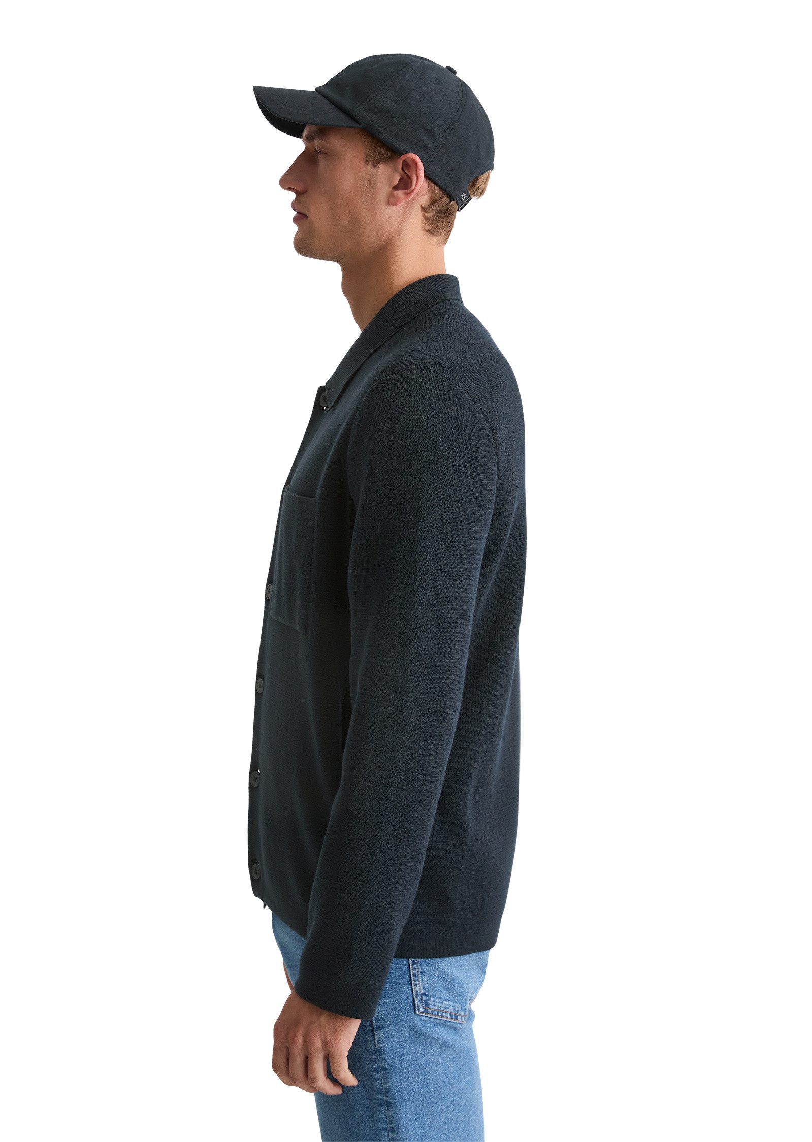 Marc O'Polo Cardigan aus reiner Bio-Baumwolle günstig online kaufen