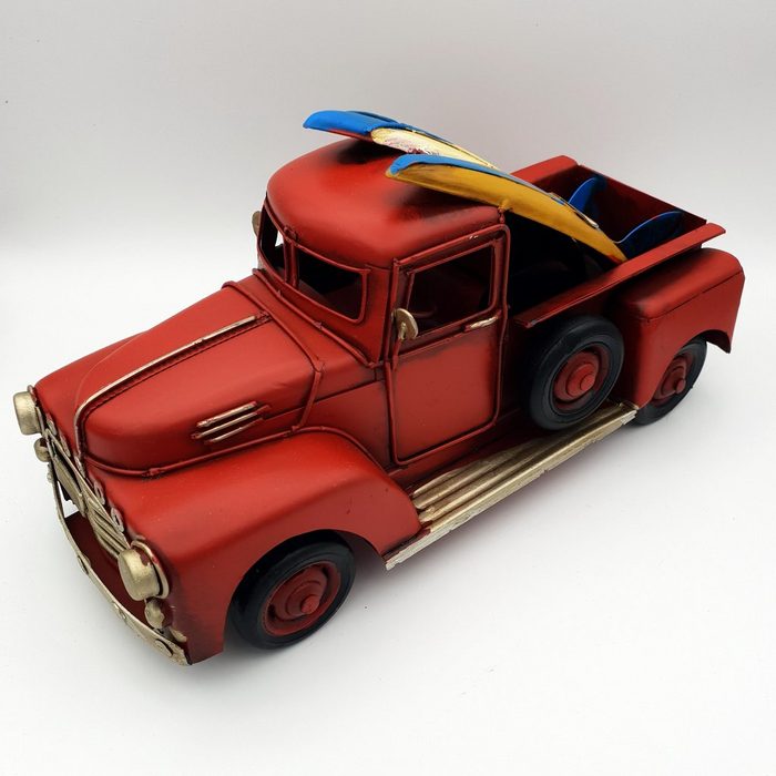 dynasun Spielzeug-Auto 1804D-763A (1-tlg) Vintage Modellauto Truck Pickup Oldtimer Metall Sammlermodell Retro Antik Maßstab 1:20 25 cm