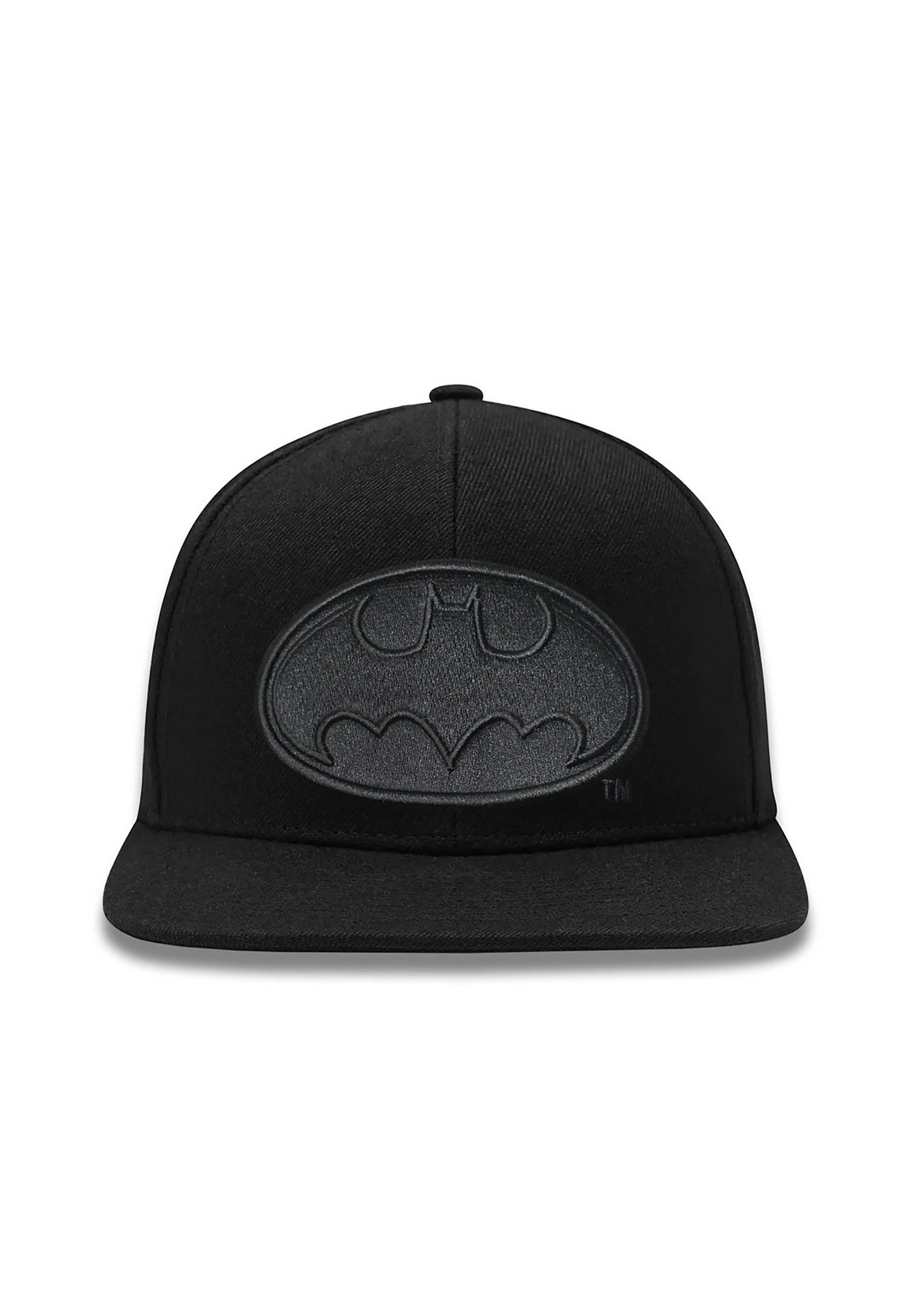 LOGOSHIRT Baseball Cap DC Batman Logo mit 3D-Relief-Effekt-Stickerei