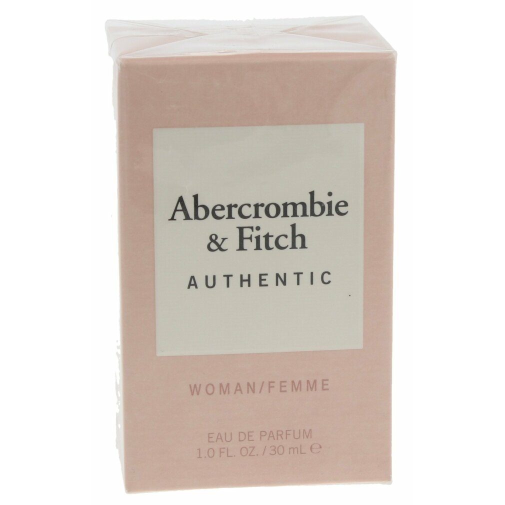 30 & Edp Fitch Abercrombie Abercrombie Spray Parfum ml de Women Eau & Fitch Authentic