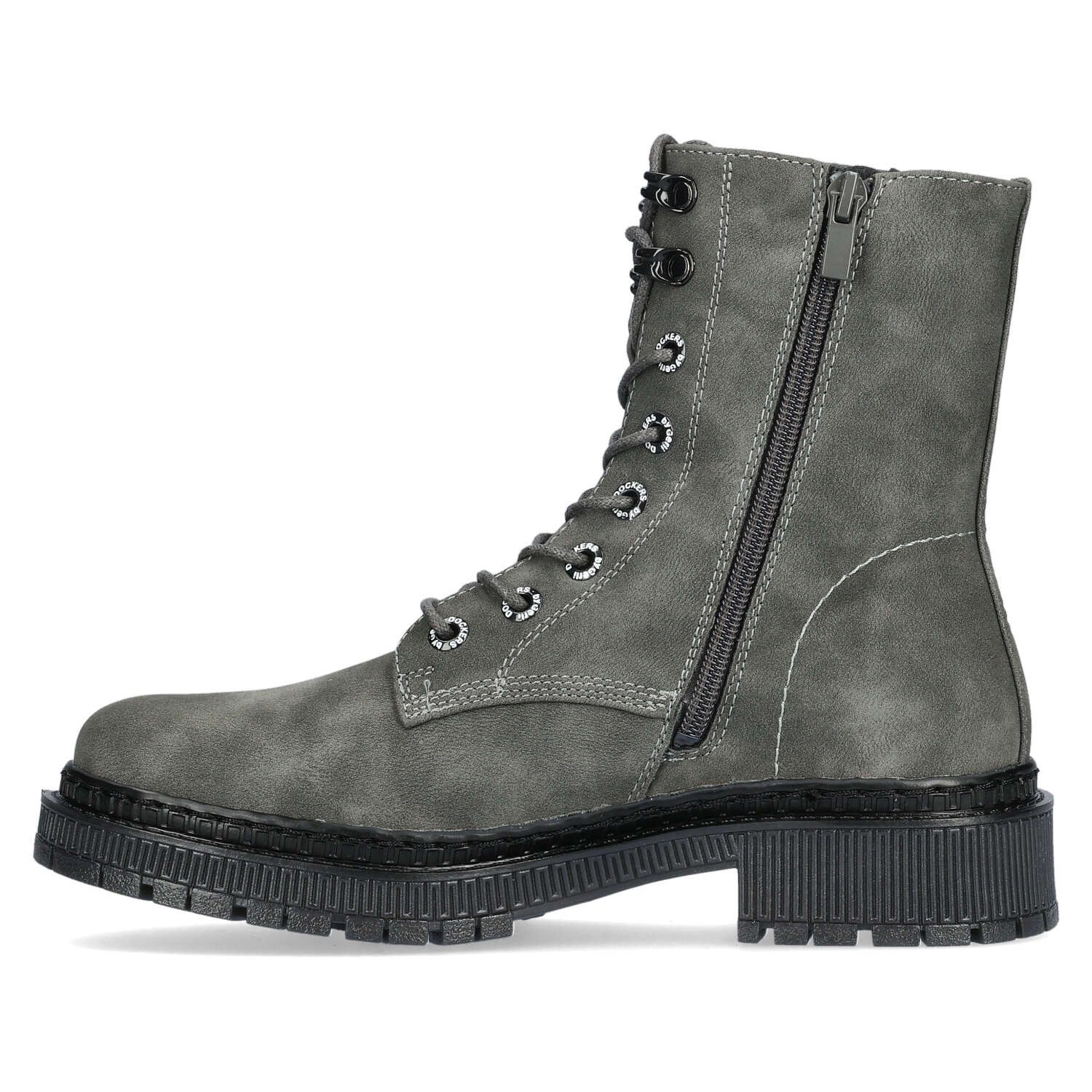 Dockers by Gerli Dockers by Gerli 57BI201 Dunkelgrau/Schwarz Sneaker – Bild 3 von 5