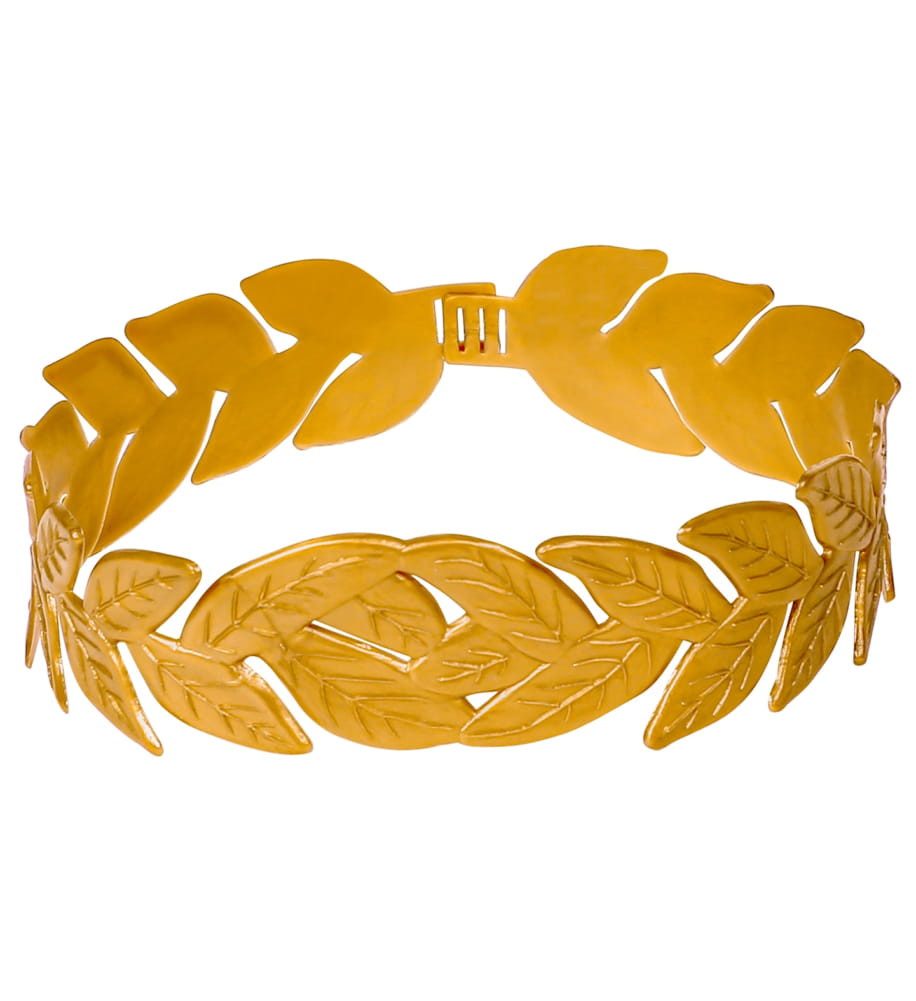 Kostüm Lorbeerkrone gold