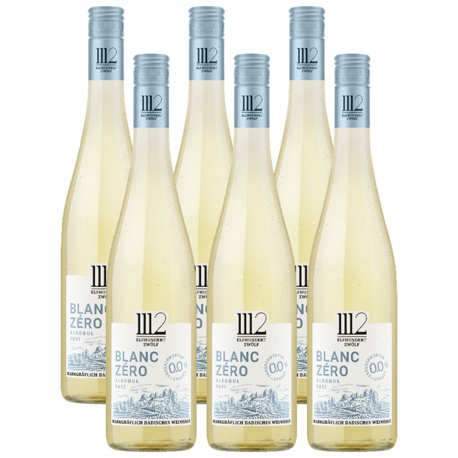 1112 Wein 1112 Blanc Zéro 0,0% (6x 0,75l)