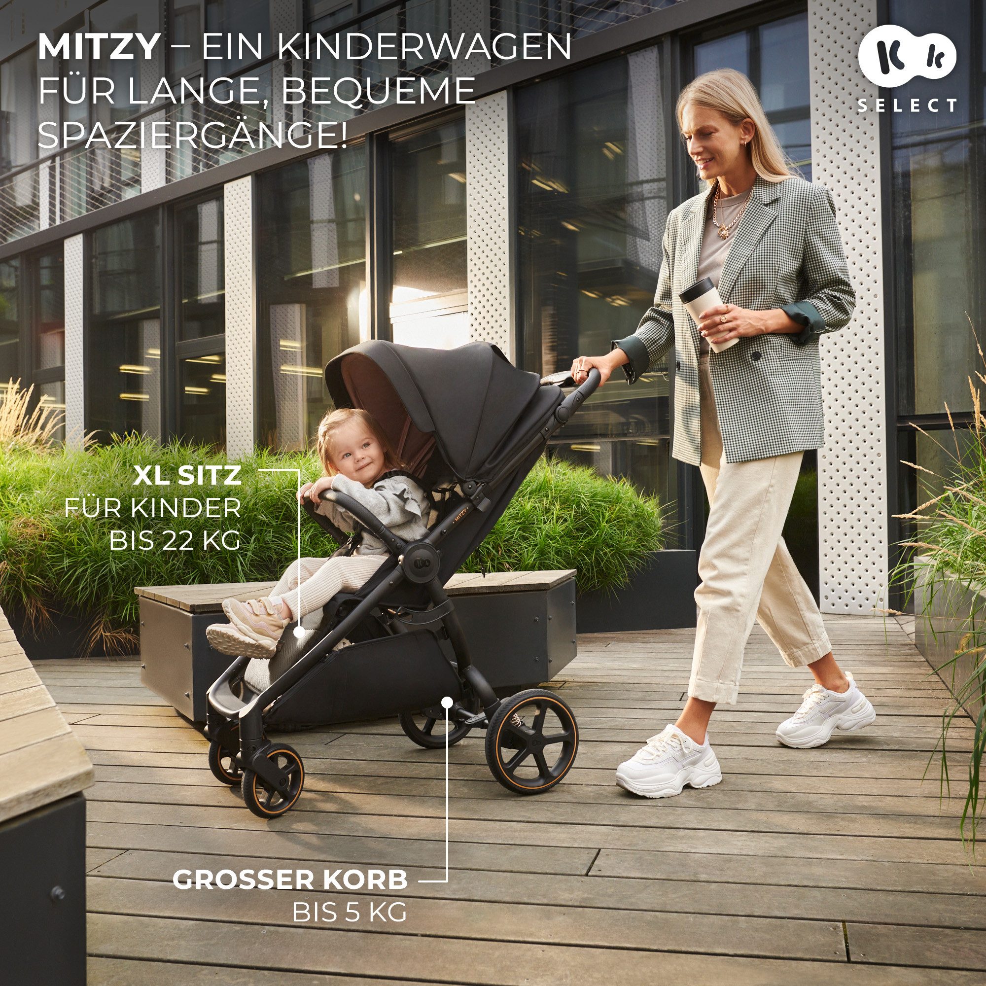 Kinderkraft Kinder-Buggy MITZY