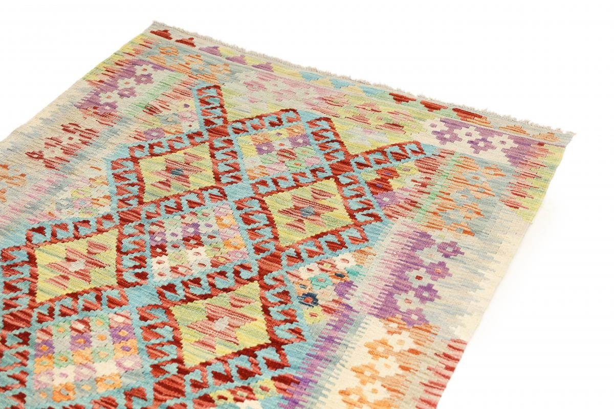 Orientteppich, mm Heritage Afghan Höhe: rechteckig, Moderner 3 Handgewebter Nain Trading, 104x186 Kelim Orientteppich