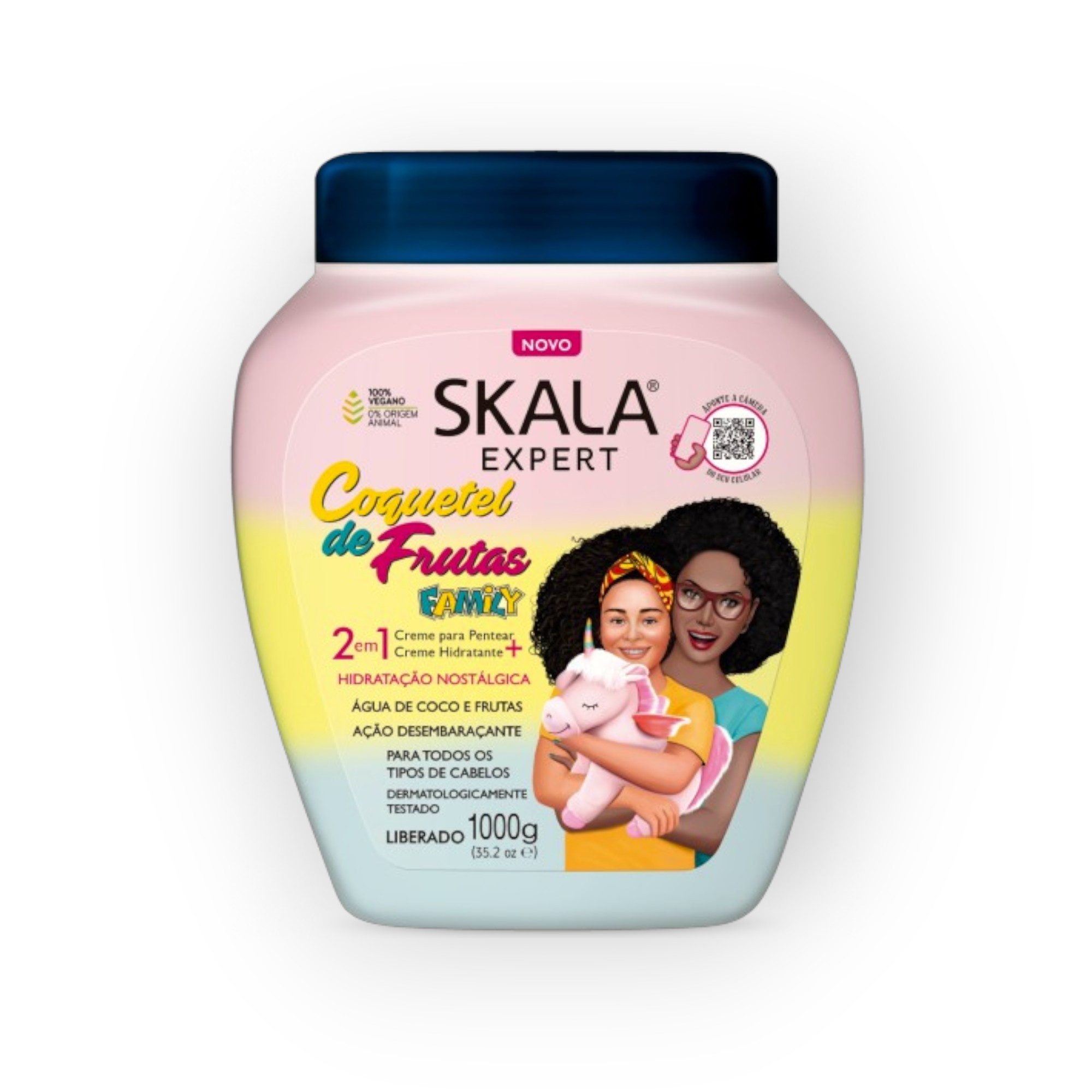 Haarspülung 2-in-1 Haarkur Fruchtcocktail für die ganze Familie