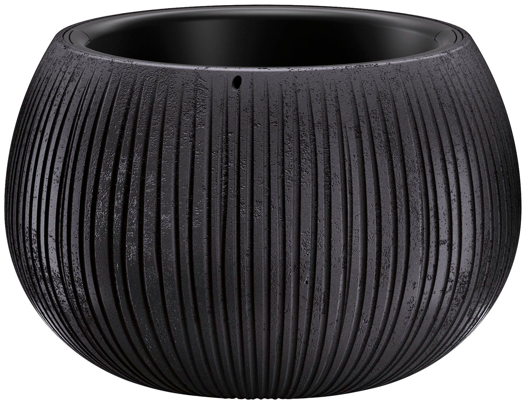 Prosperplast Blumentopf Beton Bowl Ø29cm schwarze (1 x Betonoptik Moderne St), 19,5cm