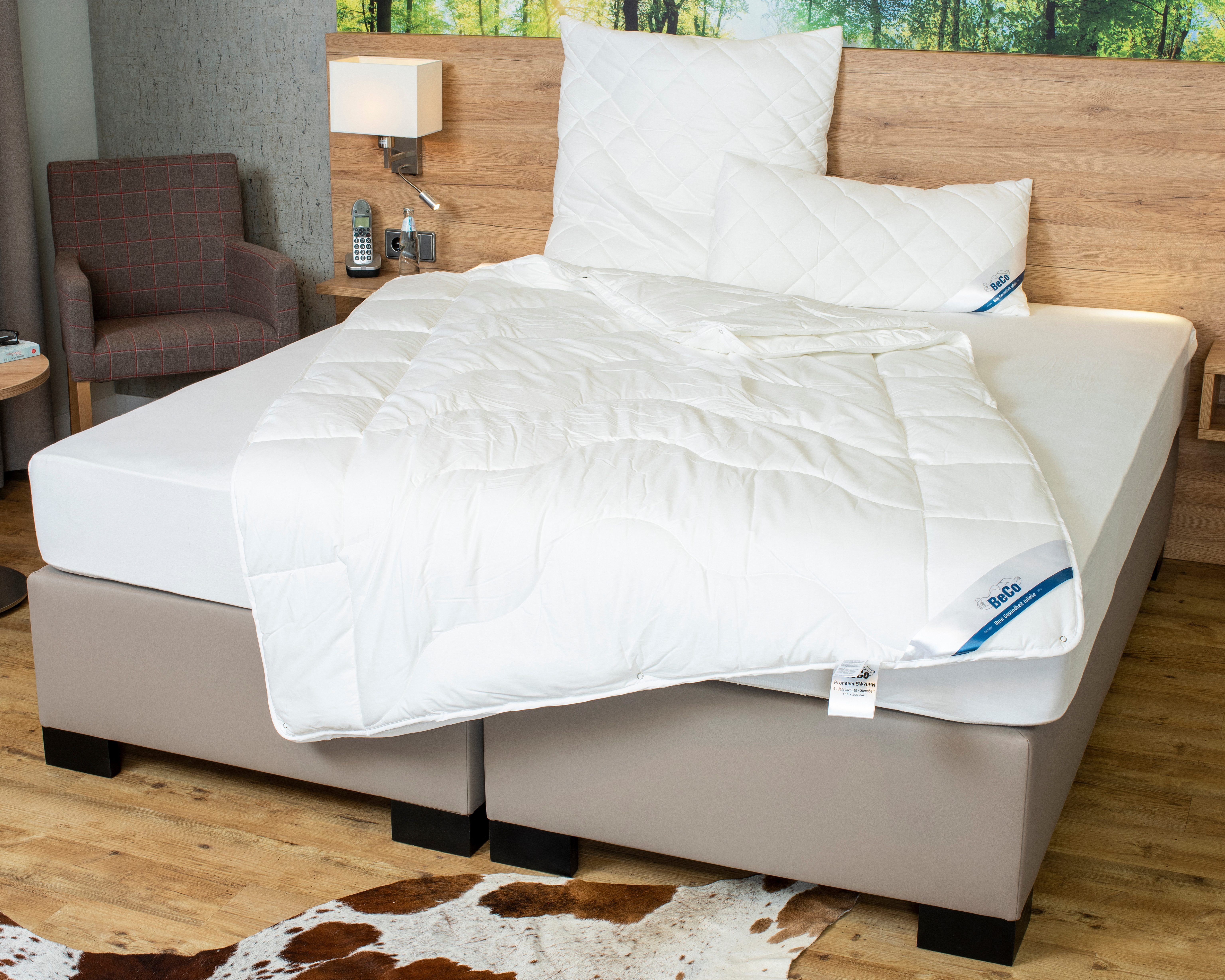 Beco Bettdecke + Kopfkissen Medibett Made günstig online kaufen