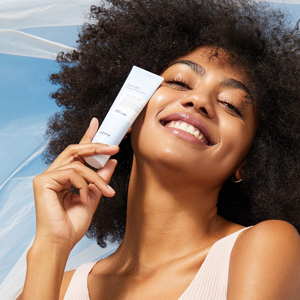 Cosrx Sonnenschutzcreme ULTRA LIGHT INVISIBLE SUNSCREEN LSF 50, umfassenden Schutz vor UVA- und UVB-Strahlen