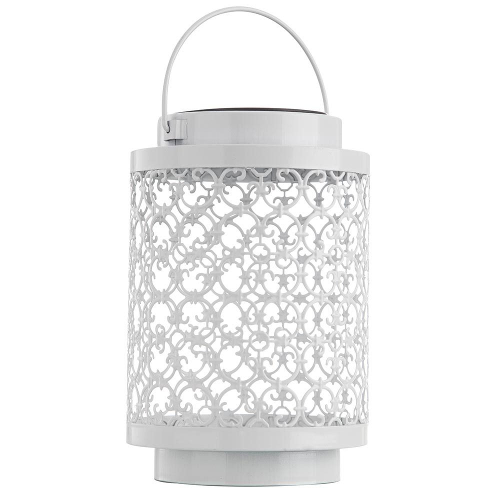 etc-shop LED Solarleuchte, LED-Leuchtmittel fest verbaut, Warmweiß, Solarla günstig online kaufen