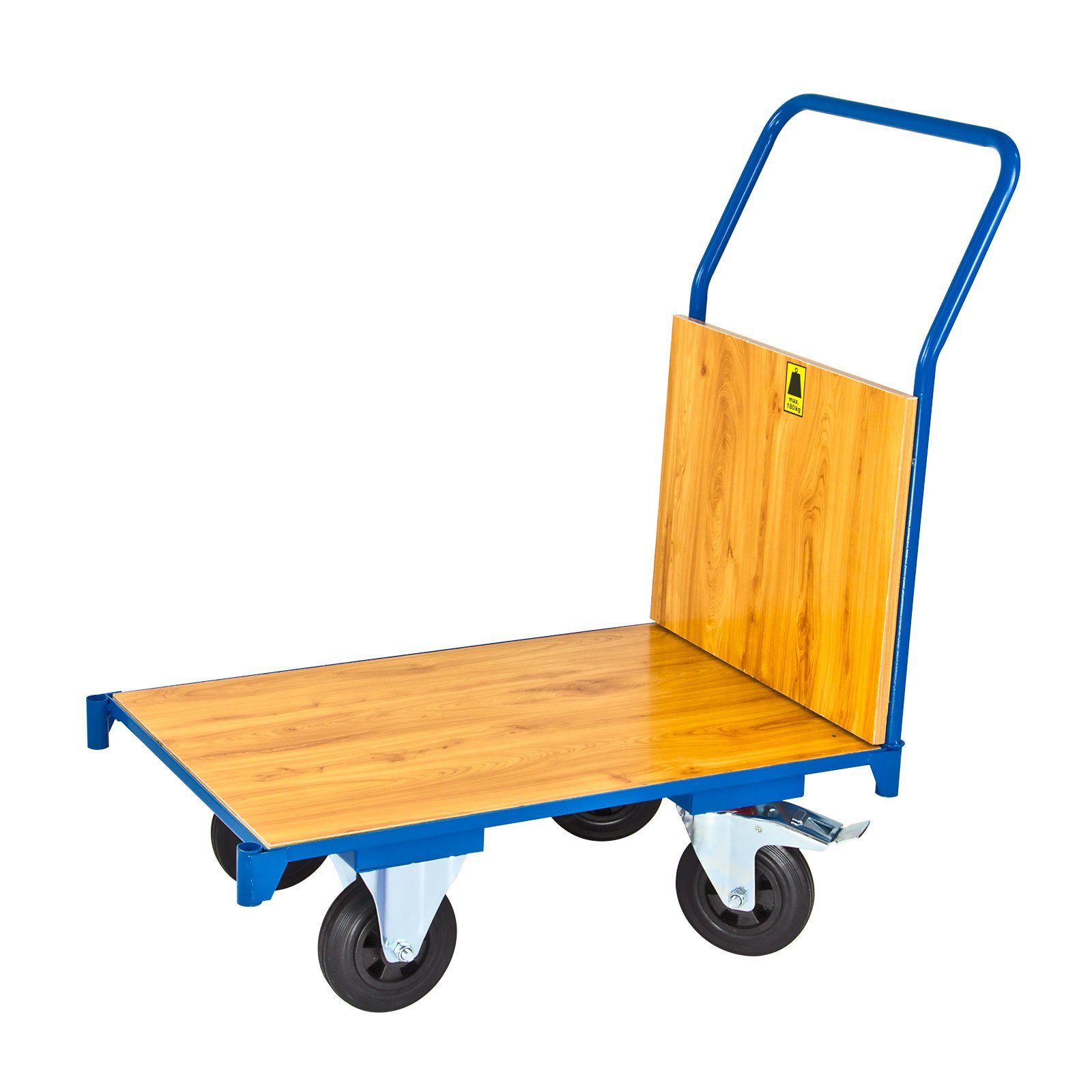 Transportwagen, 180kg, 93x51x95cm, PROREGAL® Traglast HxBxH Handwagen Blau