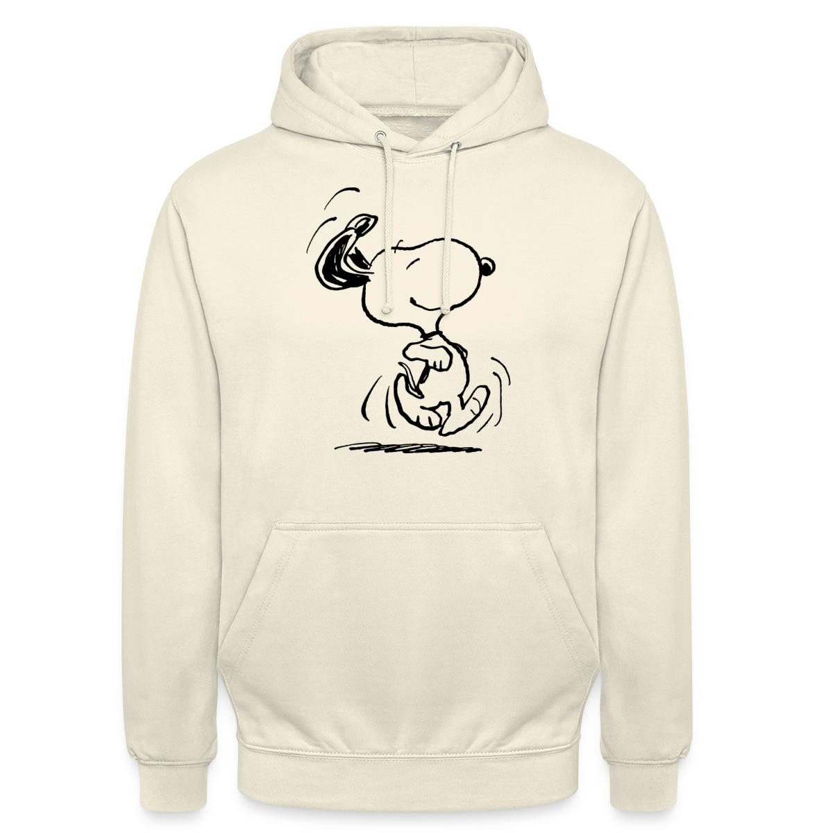 Spreadshirt Hoodie Peanuts Snoopy Happy Unisex Hoodie (1-tlg)