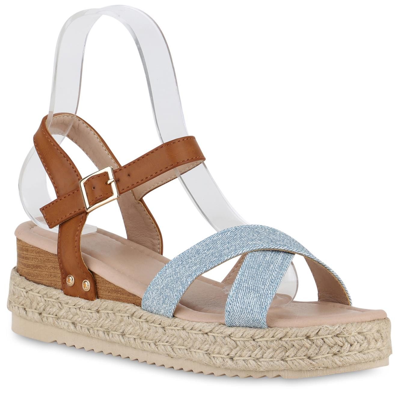 VAN HILL 840959 Plateausandaletten Schuhe günstig online kaufen