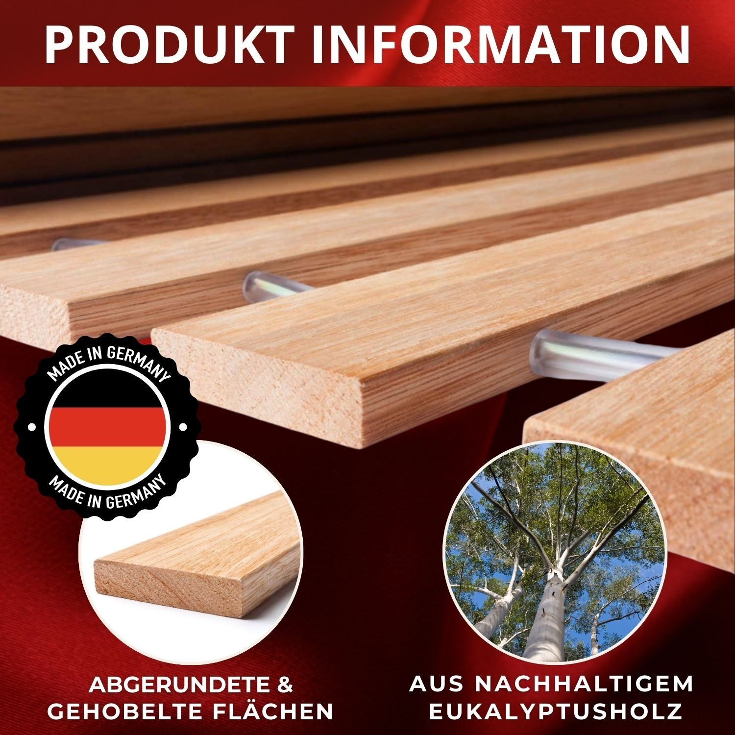 Rollrost DELUXE, Coemo, Kopfteil nicht verstellbar, günstig online kaufen