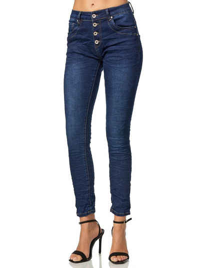 Elara Boyfriend-Jeans Elara Damen Джинсы Baggy Chunkyrayan (1-tlg)