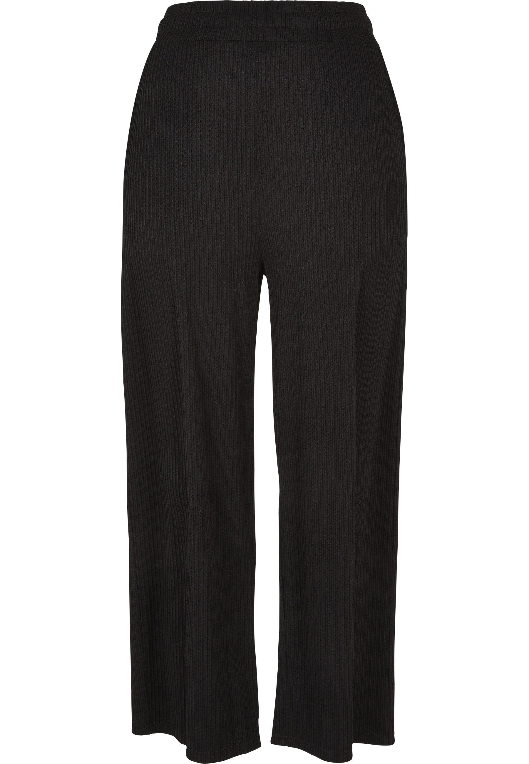 Culotte Urban Classics Damen Ladies Straight Leg Rib Interlock Culotte