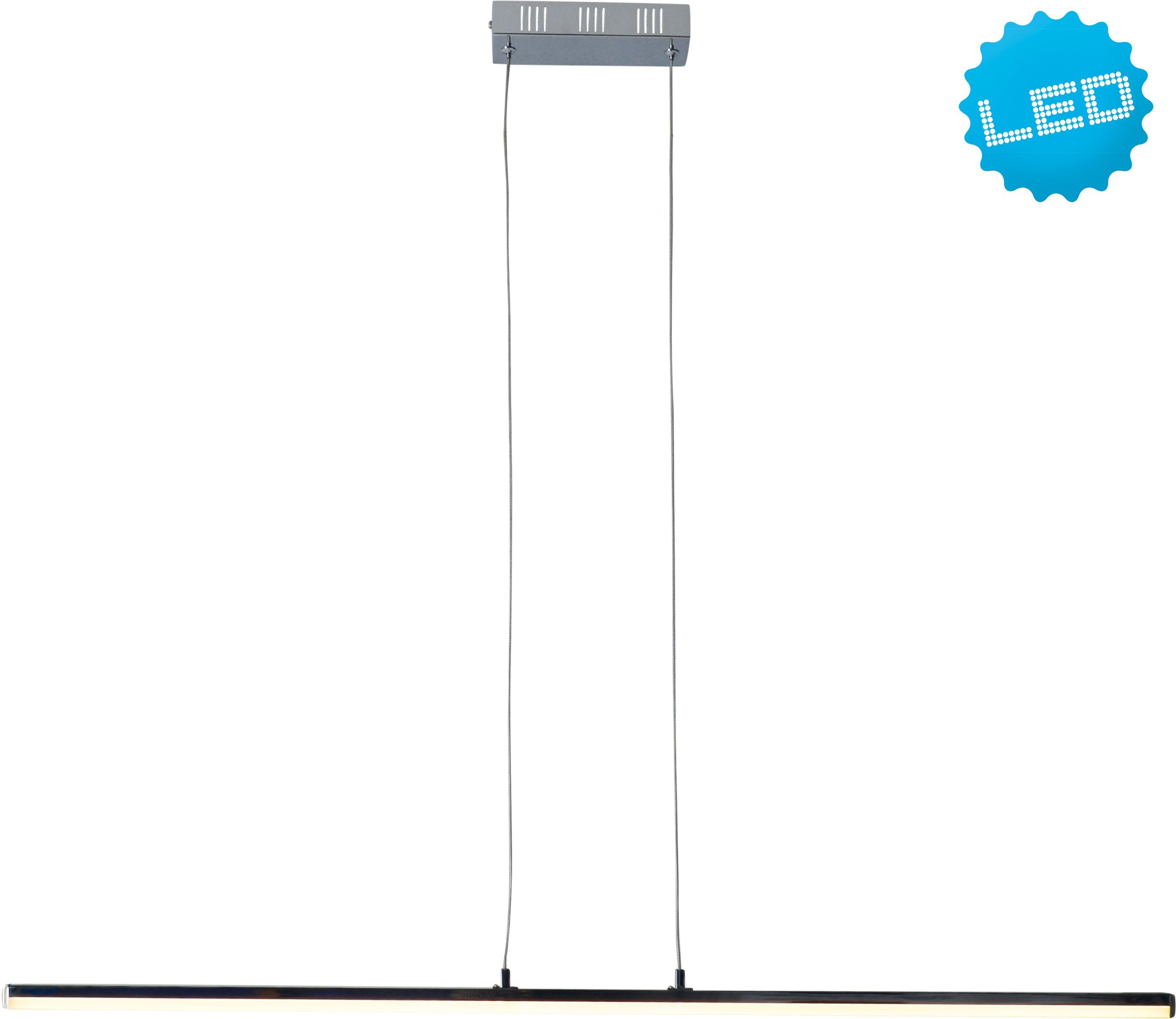 näve LED Pendelleuchte Beam, Dimmfunktion, LED fest integriert, Warmweiß, LED Hängelampe, dimmbar, incl. Trafo