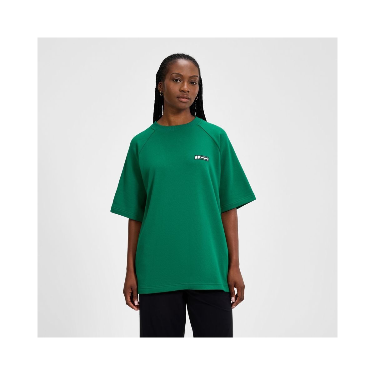 Berghaus Kurzarmshirt Volcanism Tee AM Hochwertiges Herren-T-Shirt aus Bio-Baumwolle mit einzigartigem