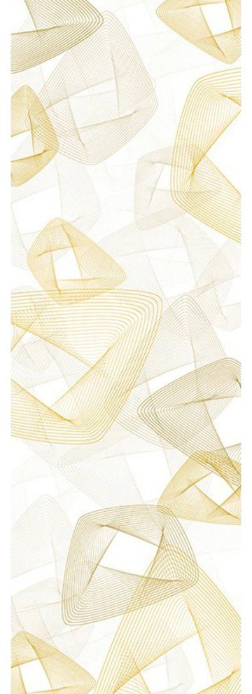 Architects Paper Fototapete Golden Glow Bright Gold, (1 St), Grafik Tapete Grafisch Weiß Gold Fototapete Panel 1,00m x 2,80m
