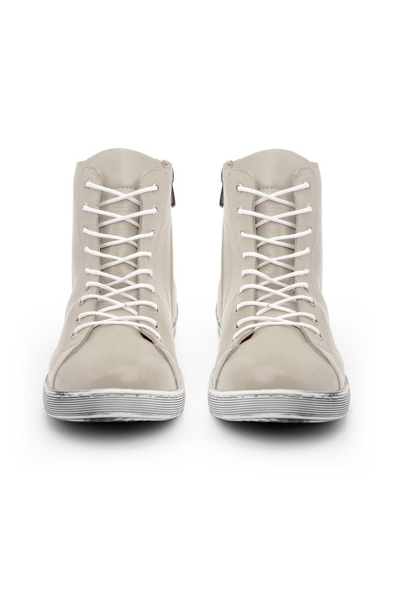 Andrea Conti Sneaker Damen - CATALINA - silbergrau, peanut Stiefelette