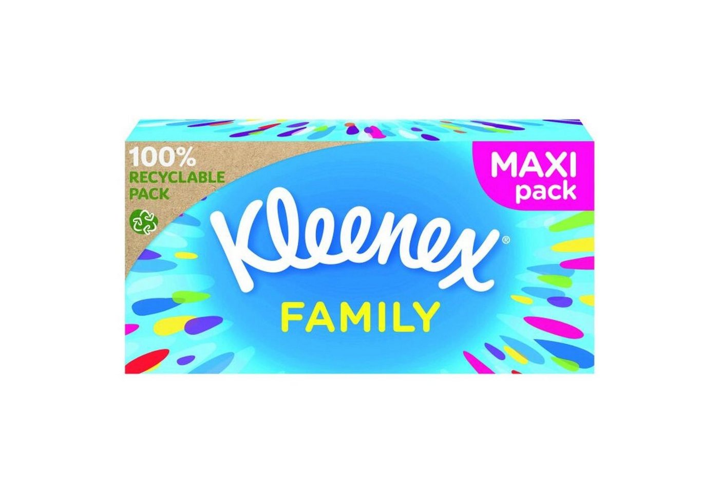 Thumbnail - KIMBERLY-CLARK Papiertuchbox 15x KLEENEX XXL Family Box Kosmetiktücher Spender 1920 Blatt