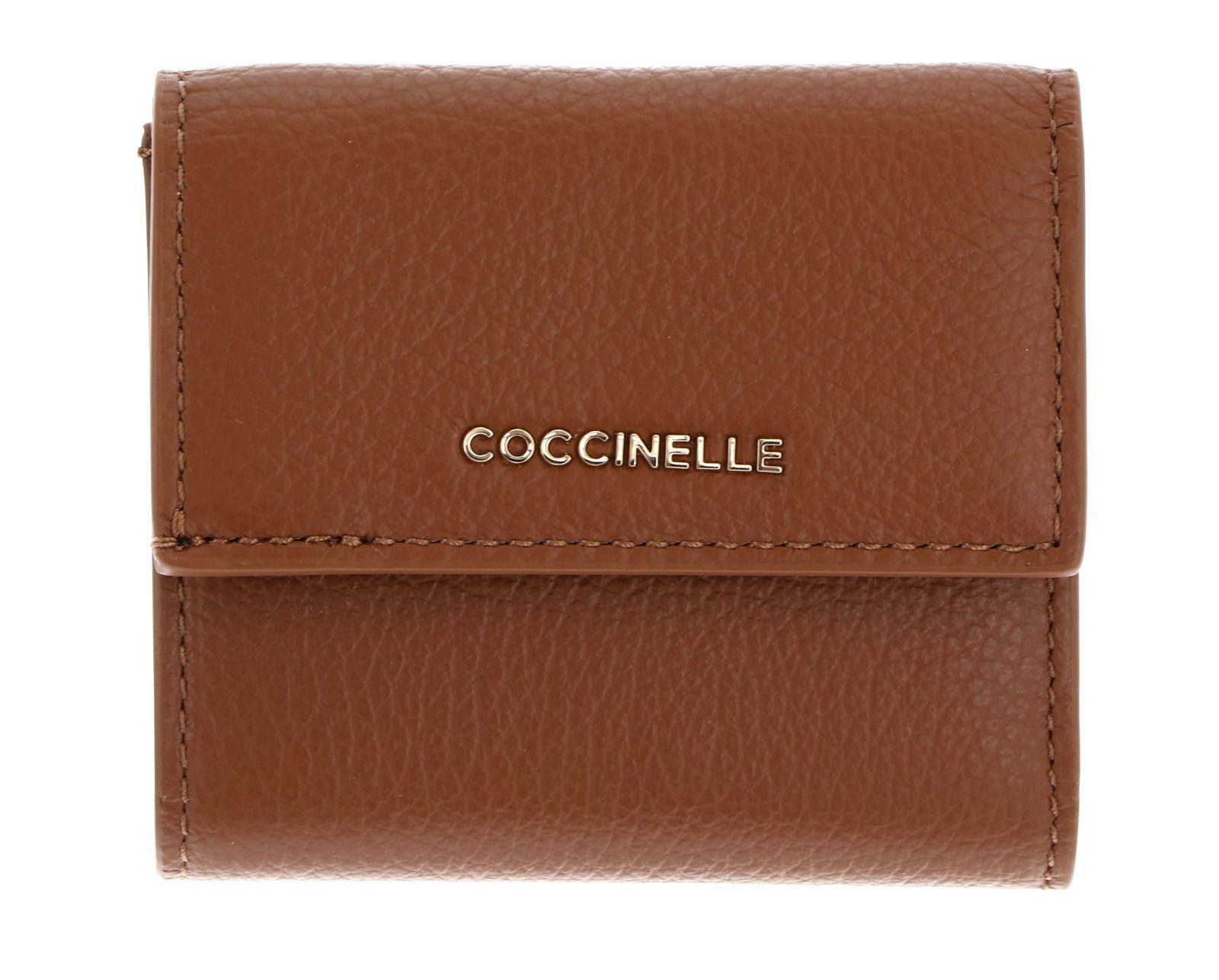 COCCINELLE Geldbörse Wallet Grained Leather, aus echtem Rindsleder mit RFID-Blocker Schutz