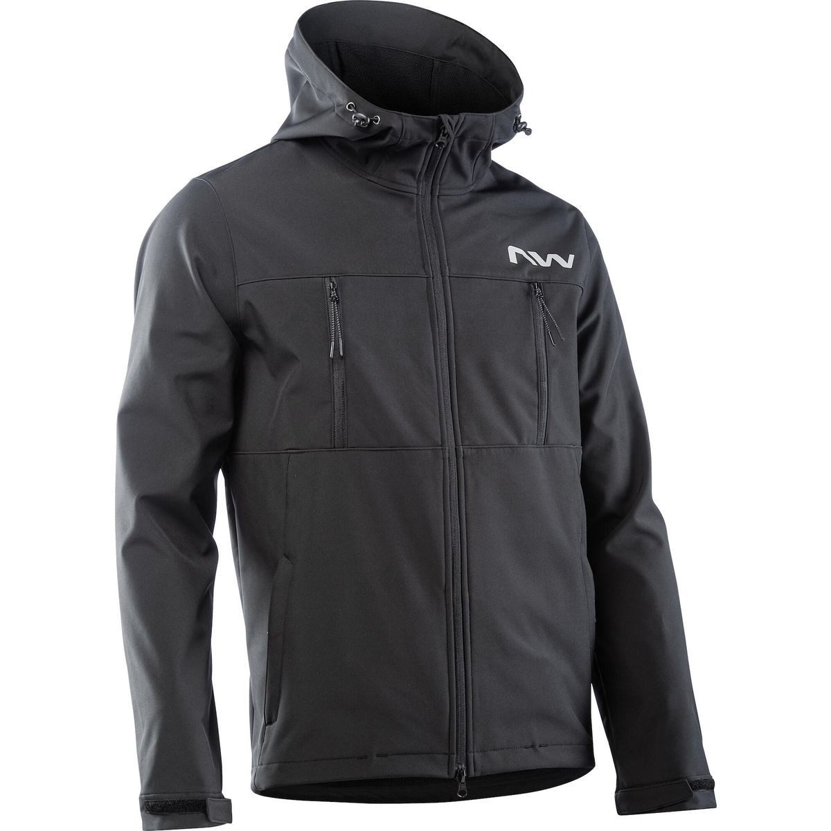 Northwave Fahrradjacke Easy OUT Softshell Jacket Perfekte Softshell für Radfahrer mit Windschutz, DWR-Behandlung und