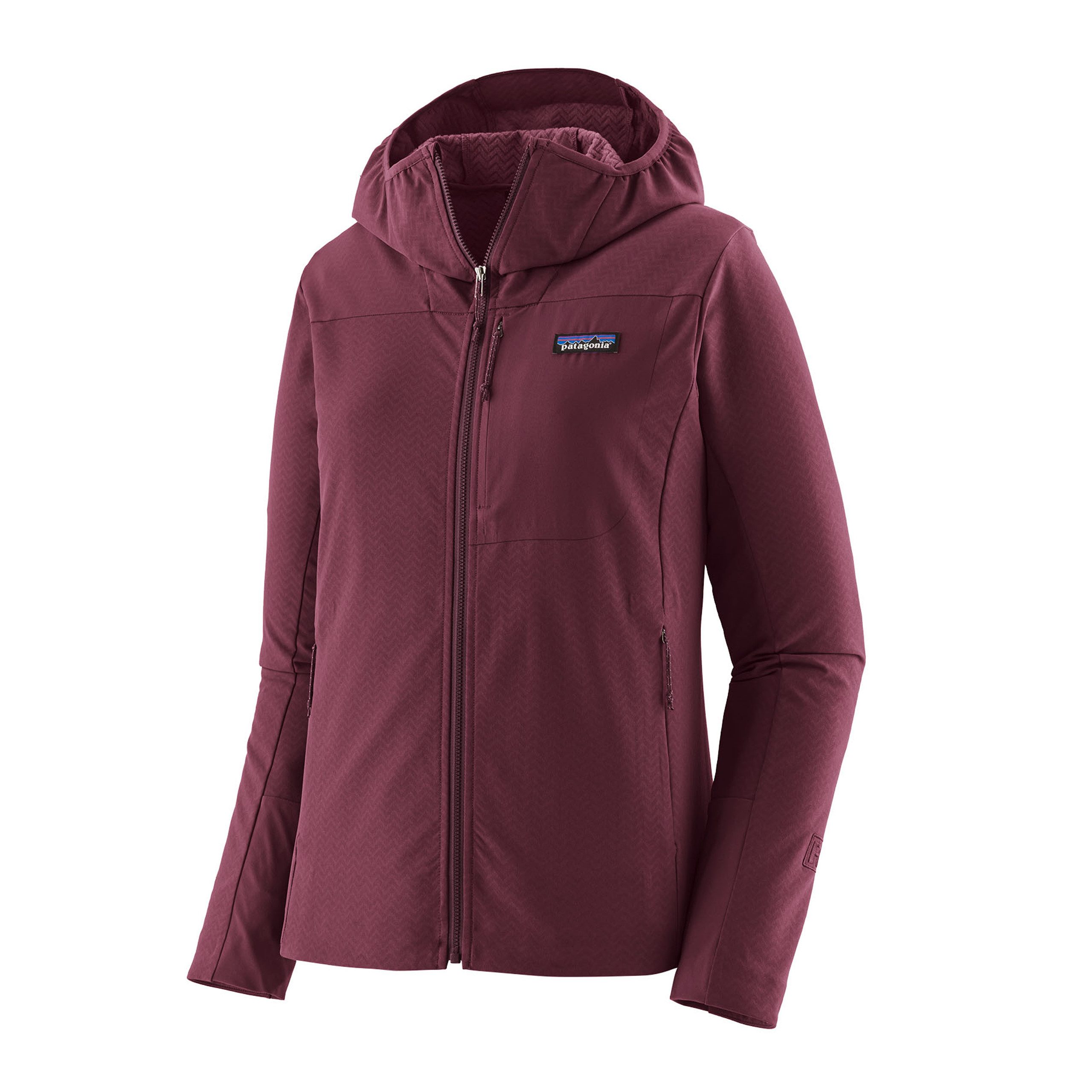 Patagonia Softshelljacke Patagonia Womens R1 CrossStrata Hoody - Softshelljacke Damen mit Kapuz