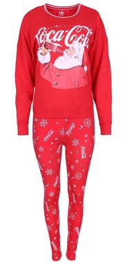 Sarcia.eu Schlafanzug Rote Weihnachtshose Coca-Cola, Pyjama XS