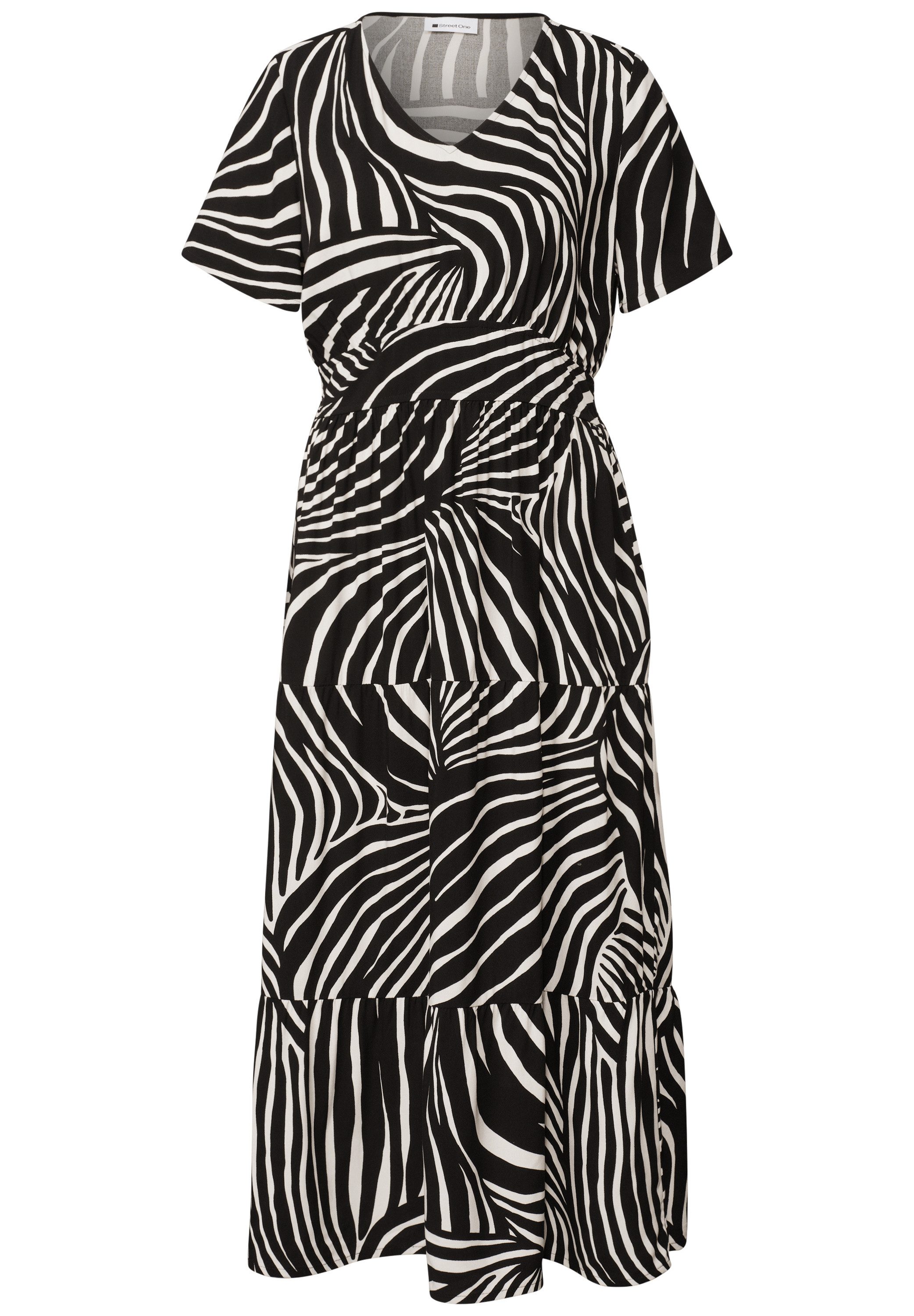 STREET ONE Midikleid mit Print