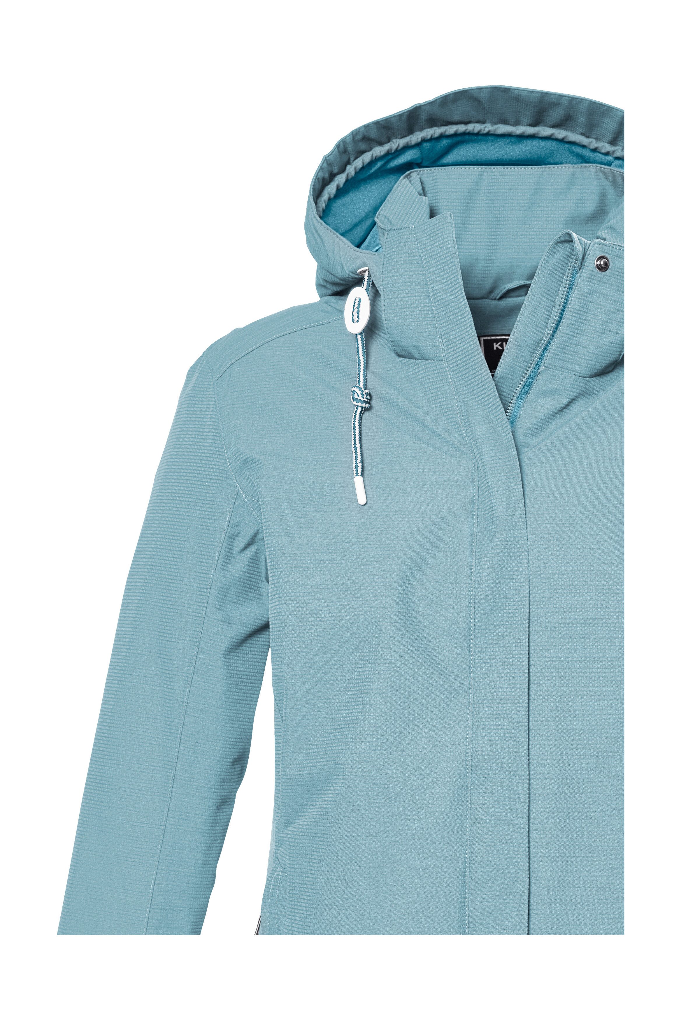 Killtec Outdoorjacke KOS 61 WMN JCKT Funktionsjacke: wasser- und winddicht, atmungsaktiv, abnehmbare Kapuze – Bild 3 von 5