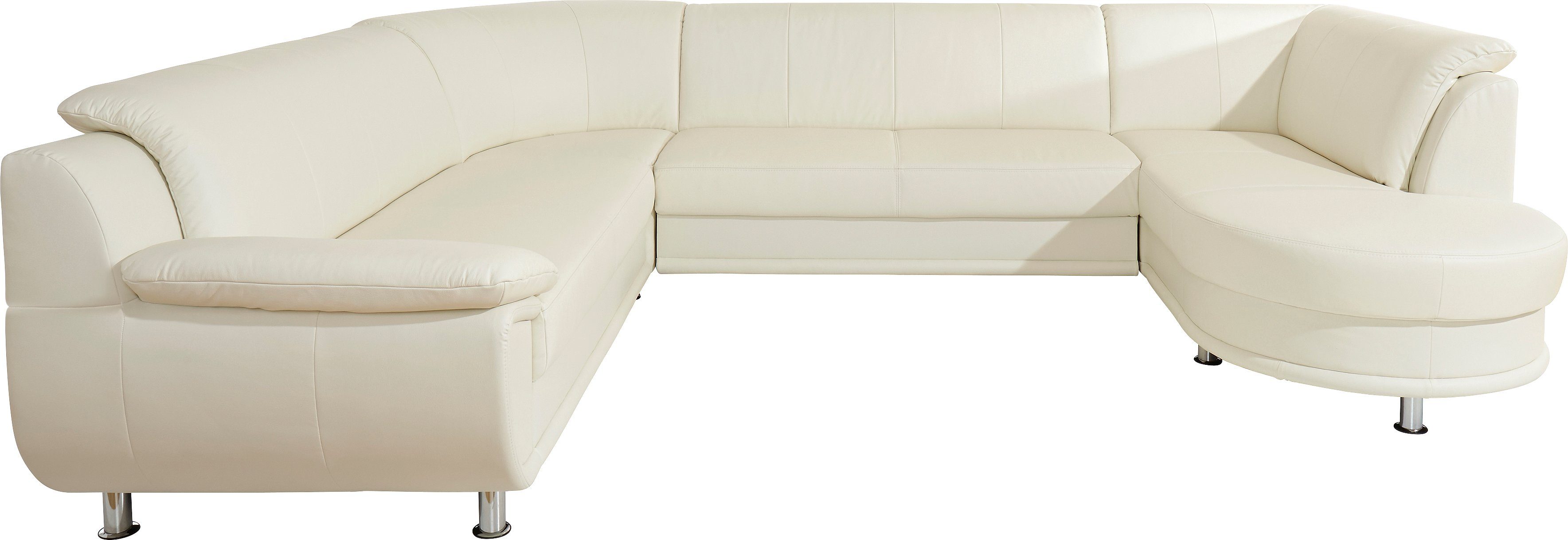 TRENDMANUFAKTUR Wohnlandschaft "Rondo, U-Form" inkl.Federkern, wahlweise mi günstig online kaufen