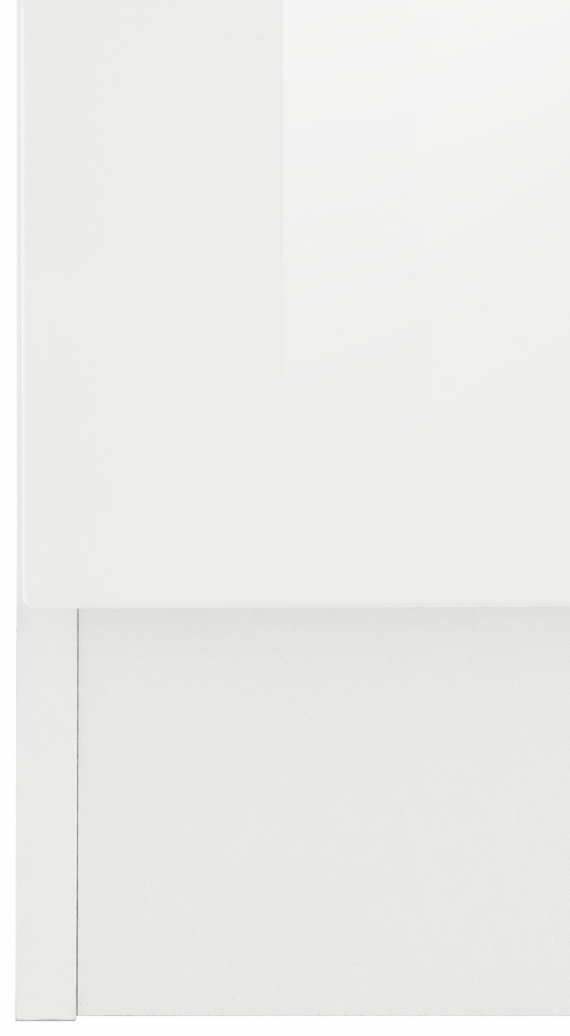 HELD MÖBEL Spülenschrank Utah Weiß cm, für Tür/Sockel Geschirrspüler 110 mit Hochglanz Breite