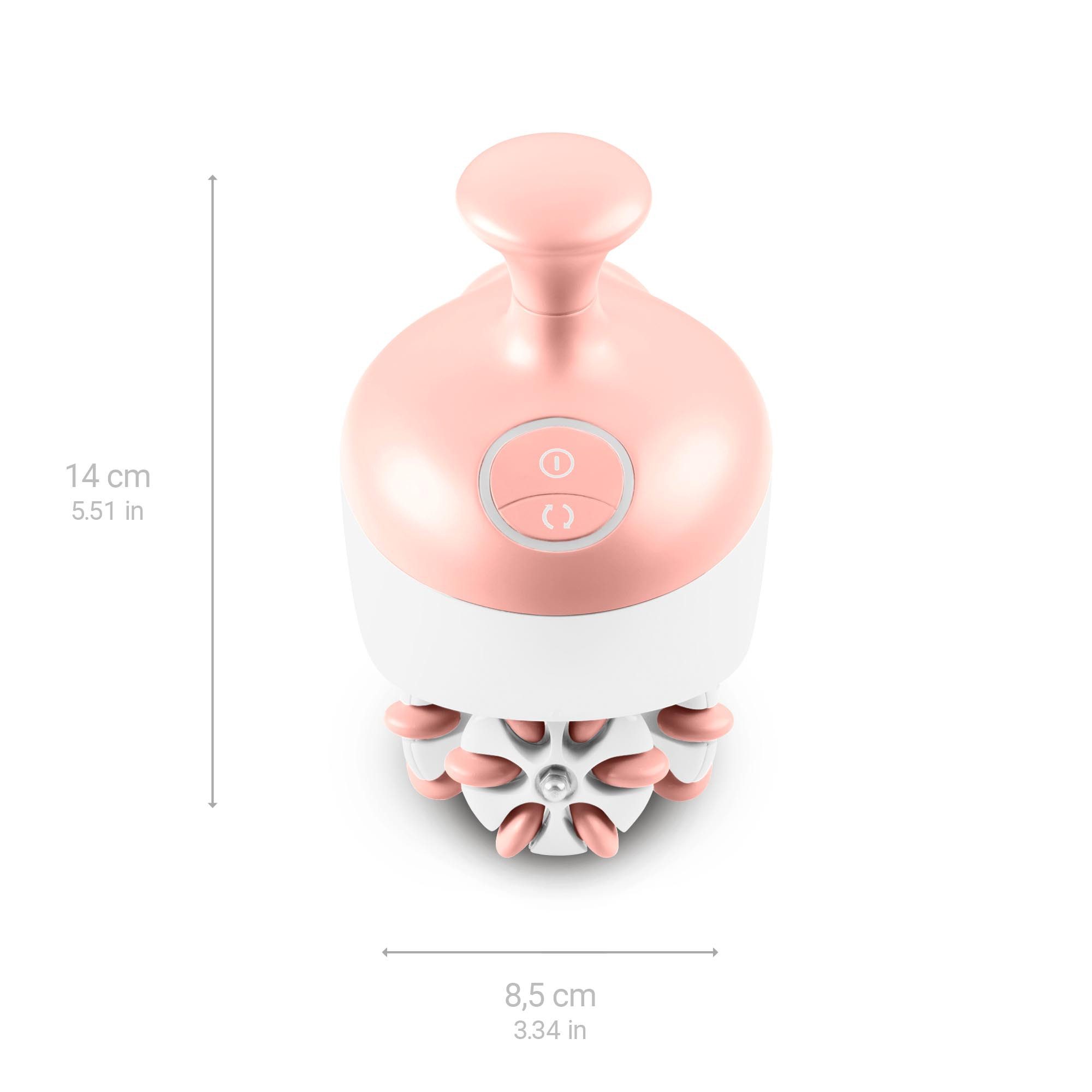 medisana Massagegerät AC 950, Verbesserung d. Cellulite-Erscheinungsbildes, Durchblutung, 3 Aufsätze