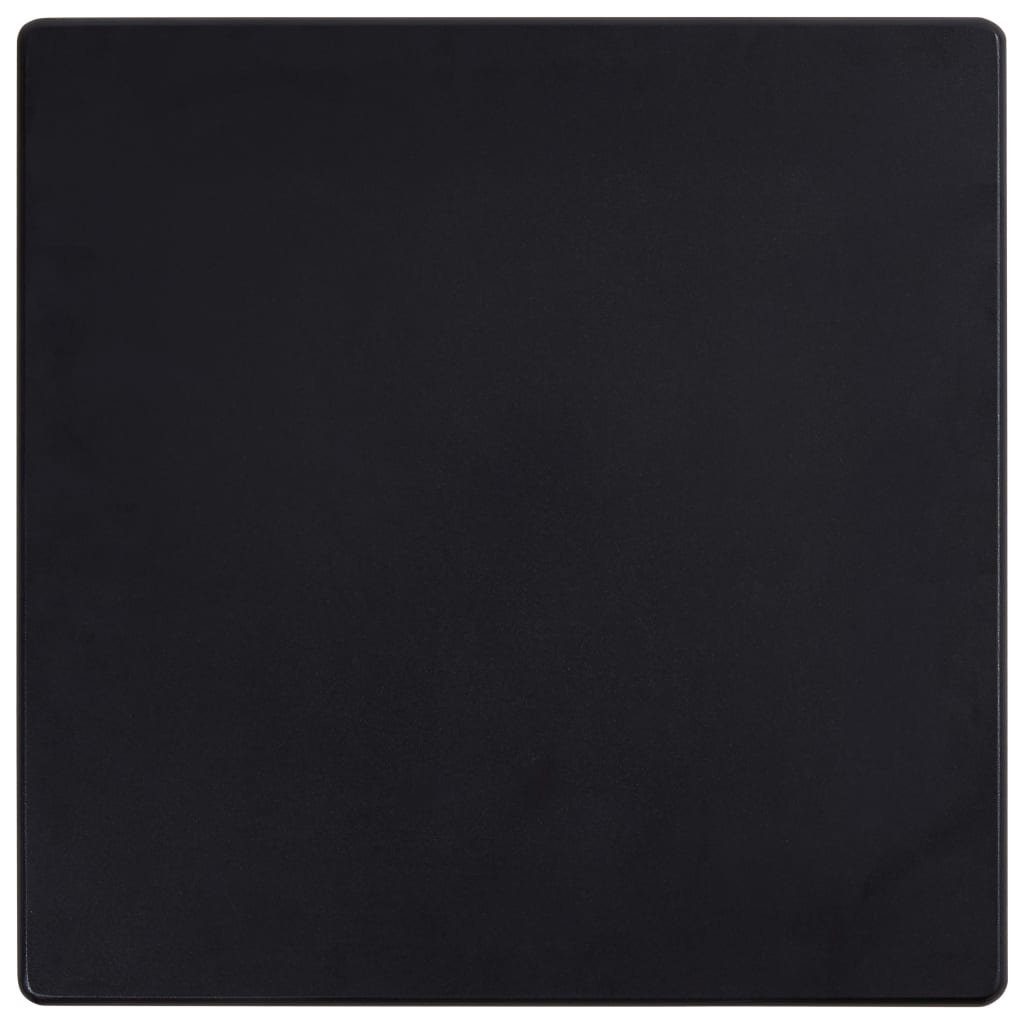 60 60 (1-St) Esstisch Schwarz cm x x MDF Bartisch furnicato 111