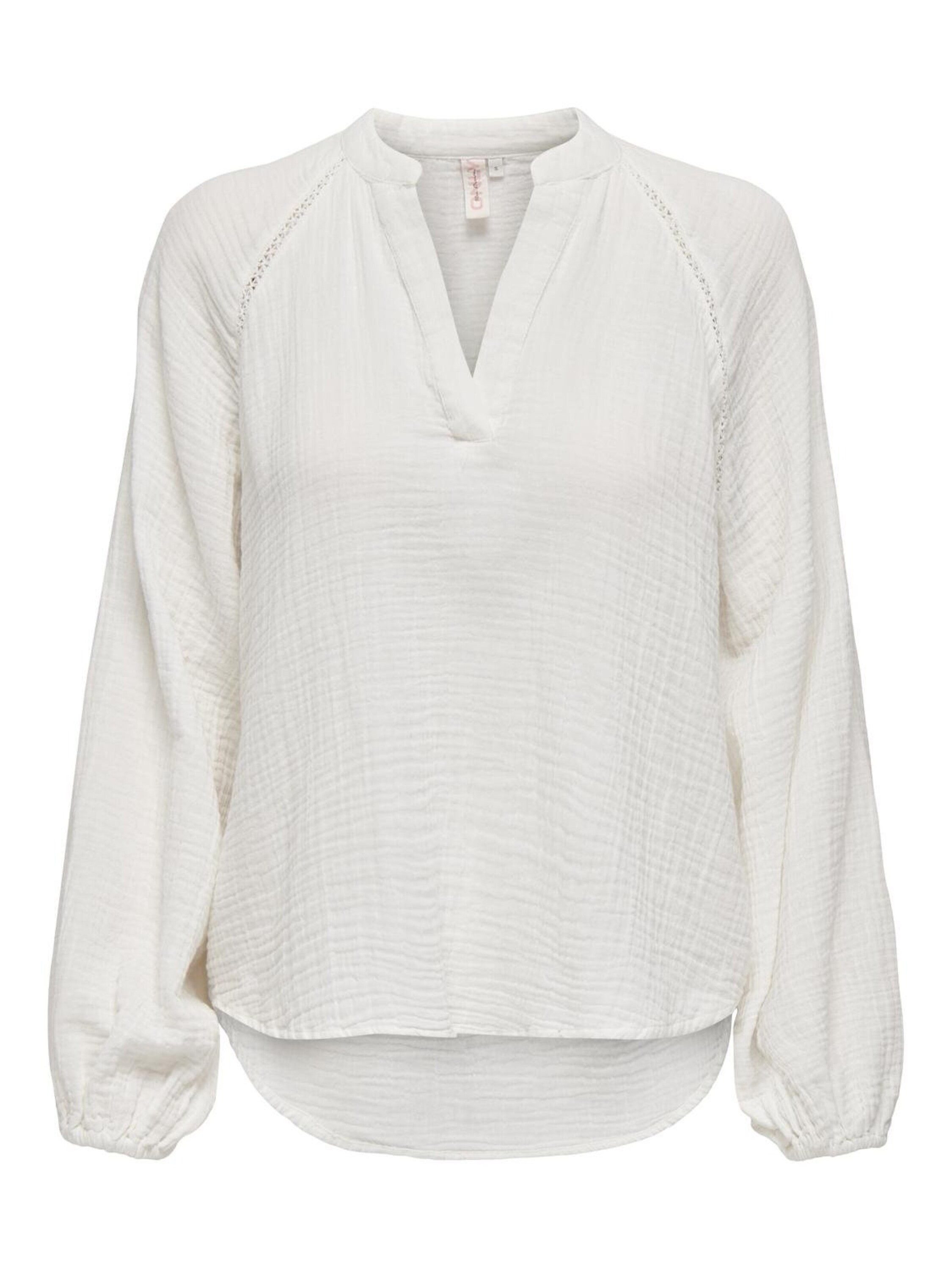 ONLY Blusenshirt Legere mit Ballonärmeln V-Neck ONLTHYRA ONLTHYRA LIFE LS V günstig online kaufen