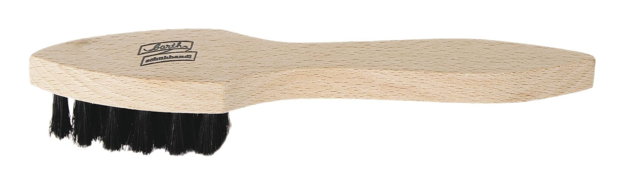 barth schuhbandl Schuhputzbürste, Auftragebürste, dunkle Borsten