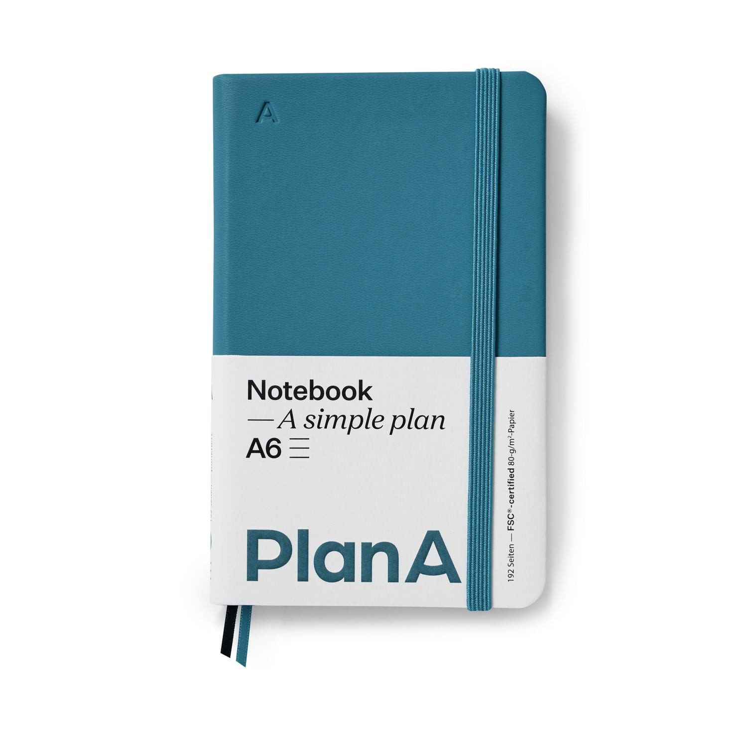 Notizbuch Notizbuch A6 Hardcover Liniert Pacific Blue