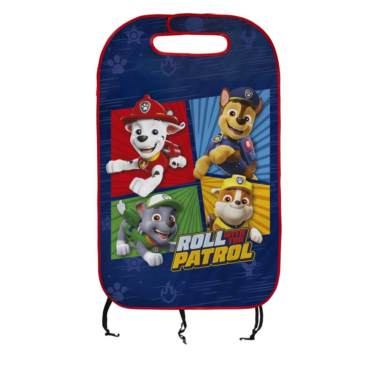 PAW PATROL Rücksitzorganizer Rücksitzschutz Paw Patrol Jungen – Schützt den Autositz