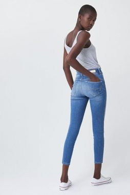 Salsa Stretch-Jeans SALSA JEANS SECRET PUSH IN CAPRI light blue galon 125097.8503