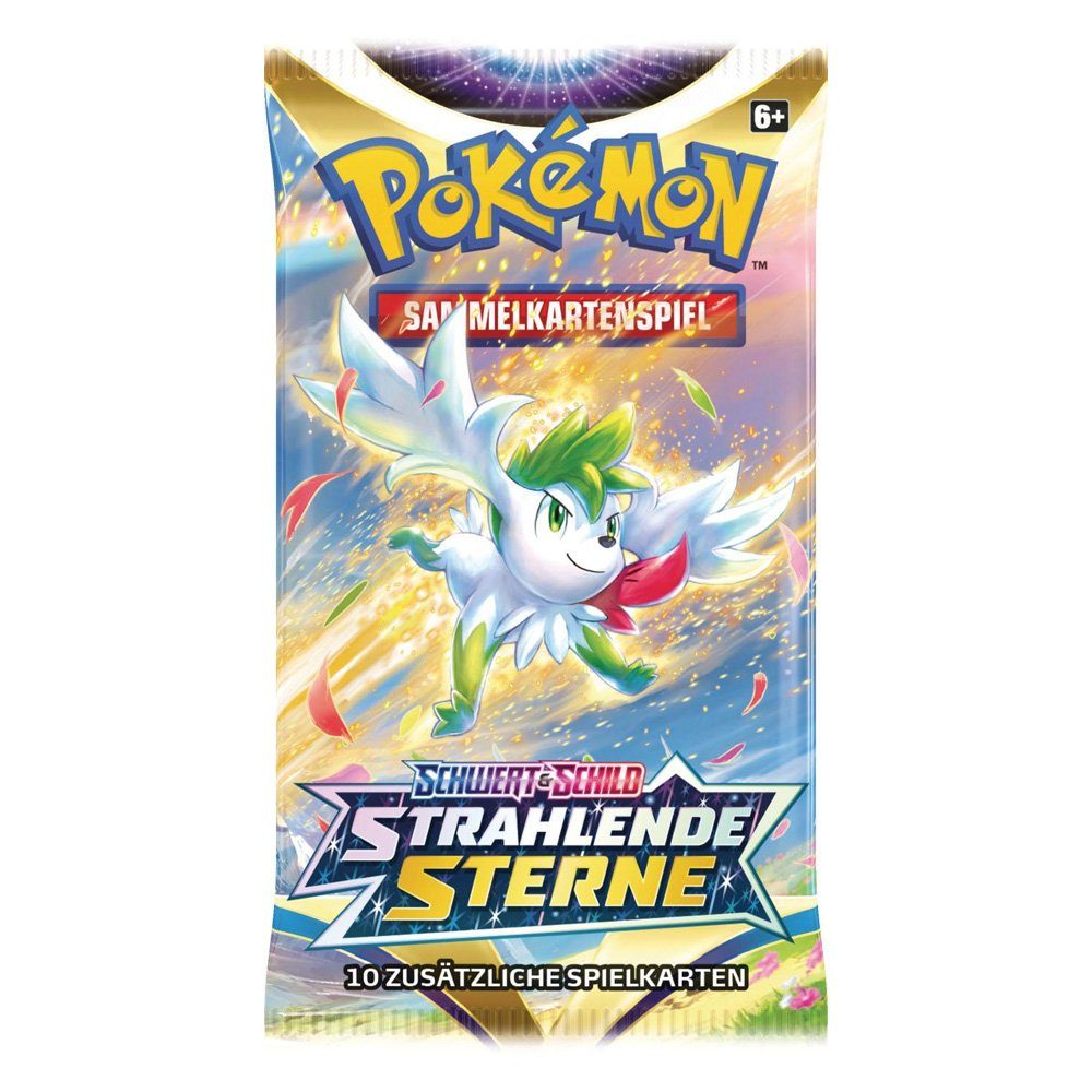 POKÉMON Sammelkarte Schwert und Schild: Strahlende Sterne Booster Pack