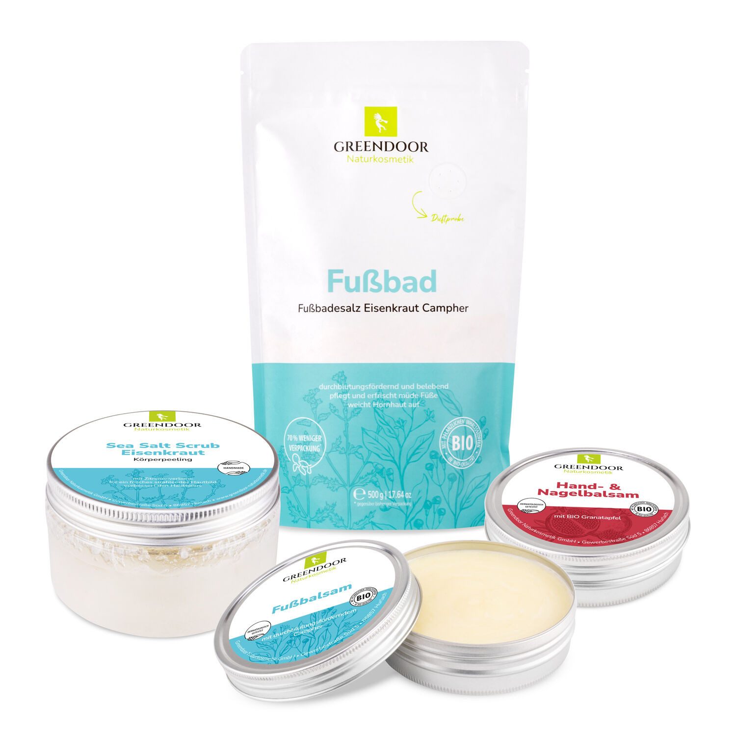 Pflege-Geschenkset Hand- und Fußpflegeset